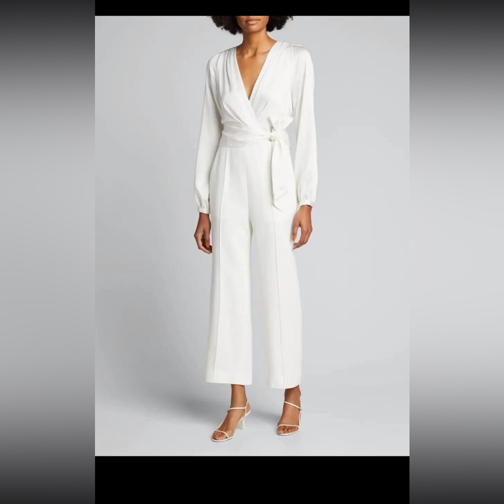 NWT White Jonathan Simkhai Piper Combo Wrap
Jumpsuit